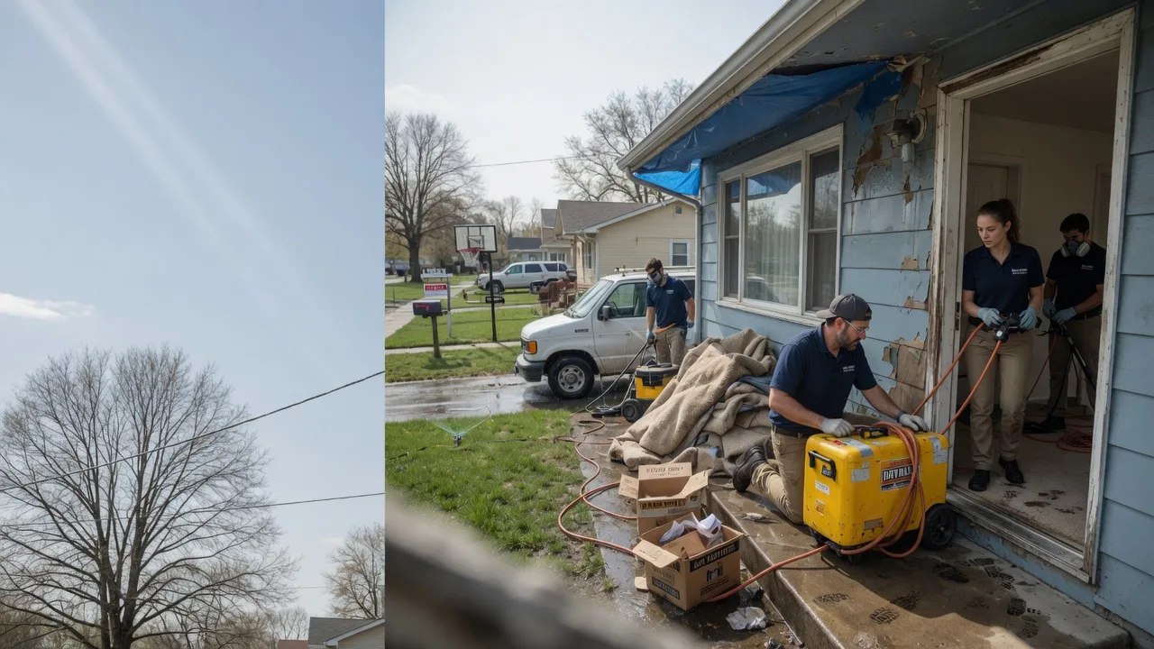 Basement Flood Cleanup in Cedar, KS near me